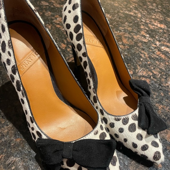 Leopard black and white pumps - Picture 4 of 4